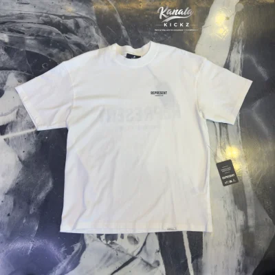 Represent Owners Club T-Shirt Flat White
