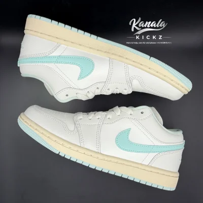 Nike Air Jordan 1 Low- Sail Igloo (W)