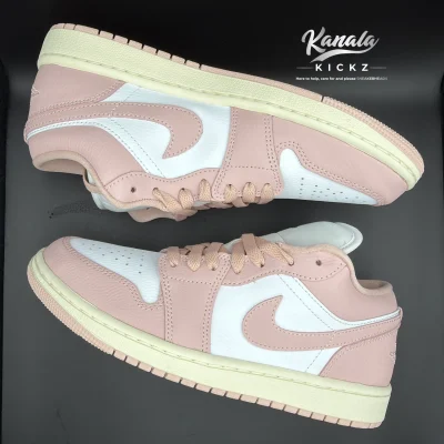 Nike Air Jordan 1 Low- Pink Oxford (W)